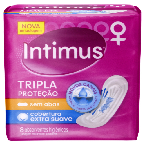 Absorvente Intimus Gel Sv S/a C/8